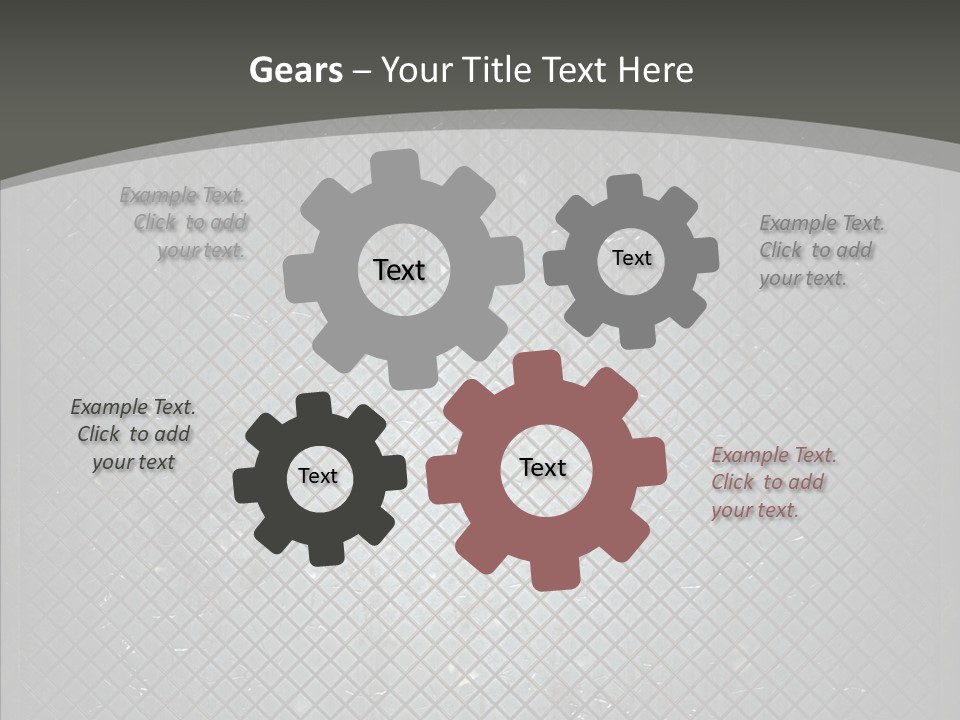 Dirty Copy Grey PowerPoint Template