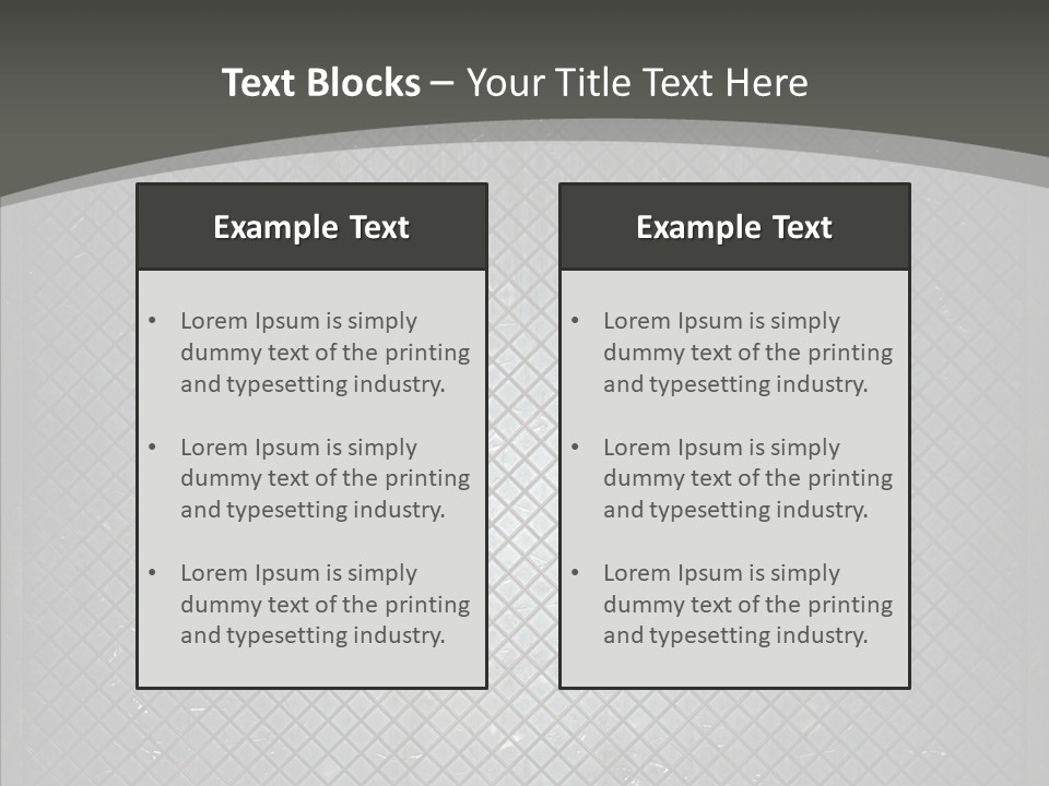 Dirty Copy Grey PowerPoint Template