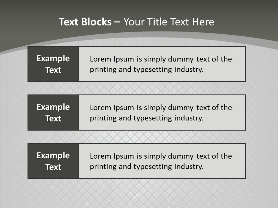 Dirty Copy Grey PowerPoint Template