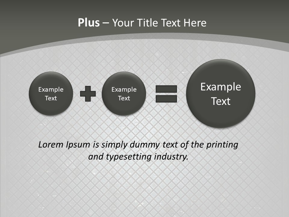 Dirty Copy Grey PowerPoint Template