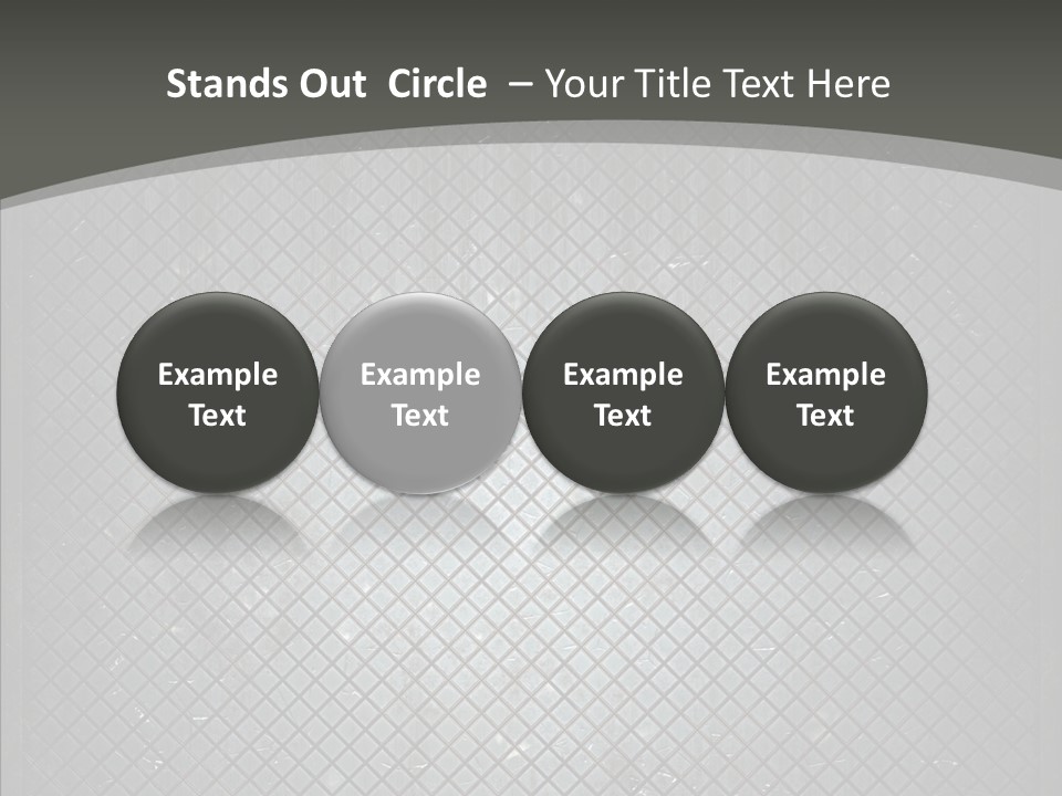 Dirty Copy Grey PowerPoint Template