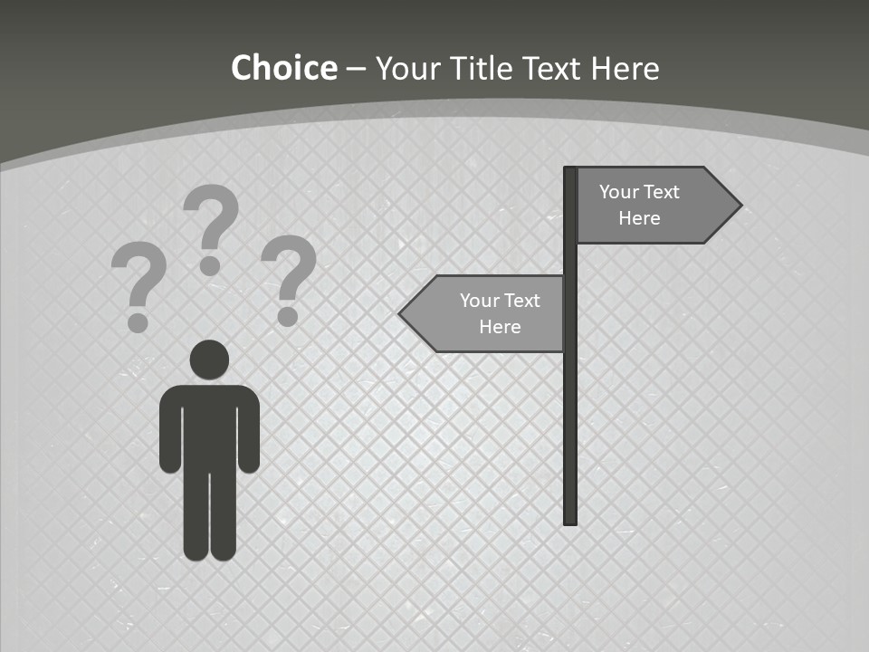 Dirty Copy Grey PowerPoint Template