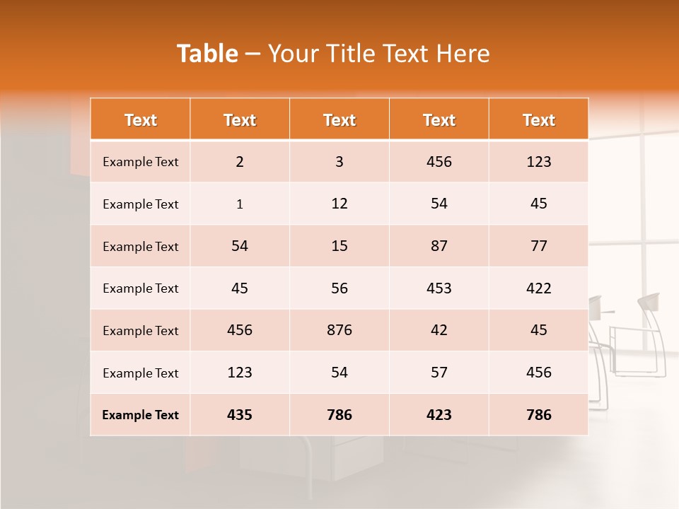 Work Flour Lcd PowerPoint Template