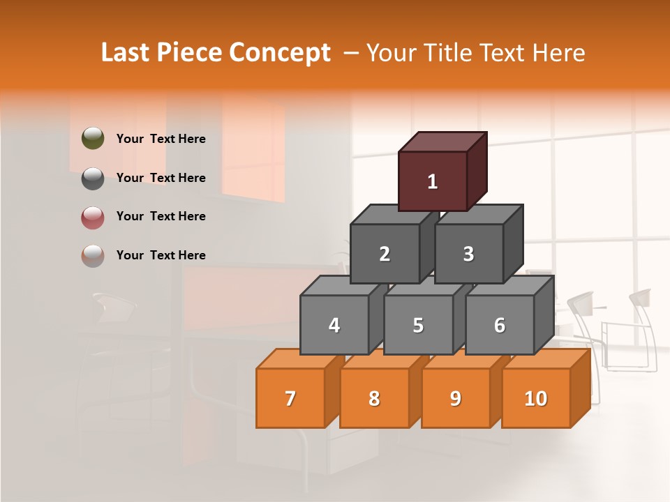 Work Flour Lcd PowerPoint Template