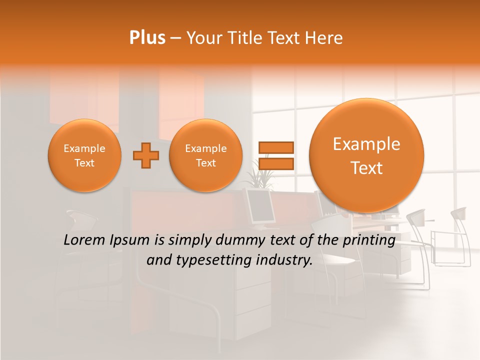 Work Flour Lcd PowerPoint Template