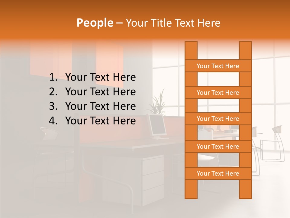 Work Flour Lcd PowerPoint Template