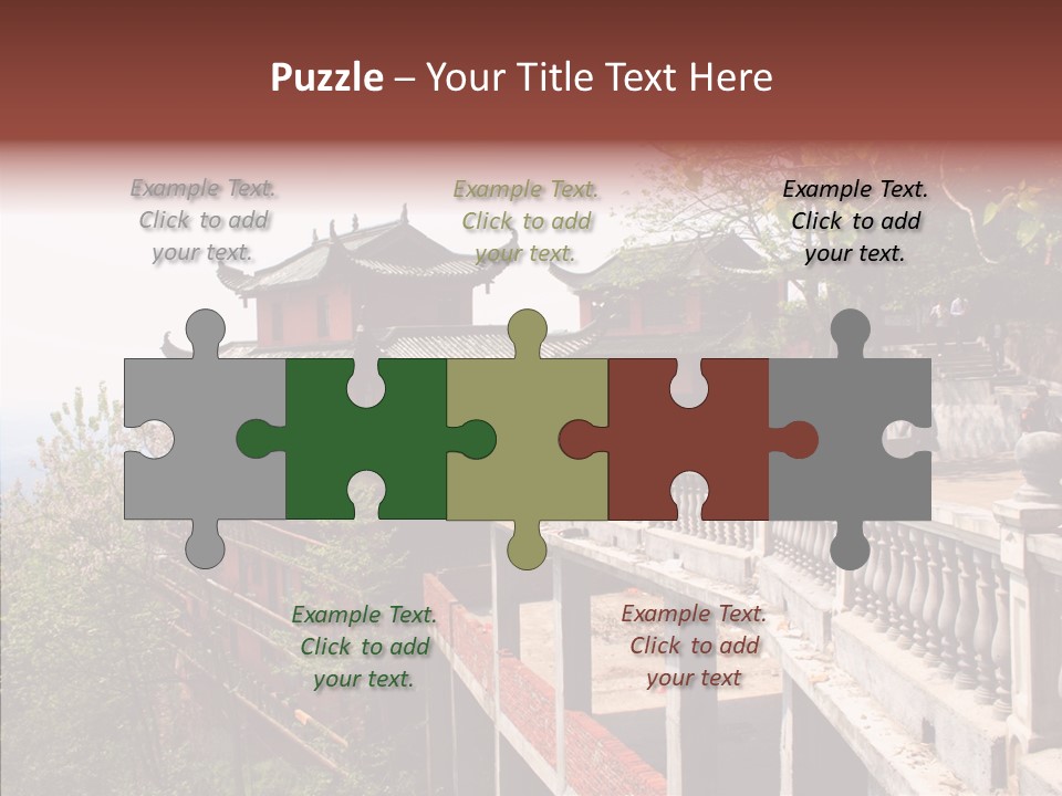 Tourism Chinese History PowerPoint Template