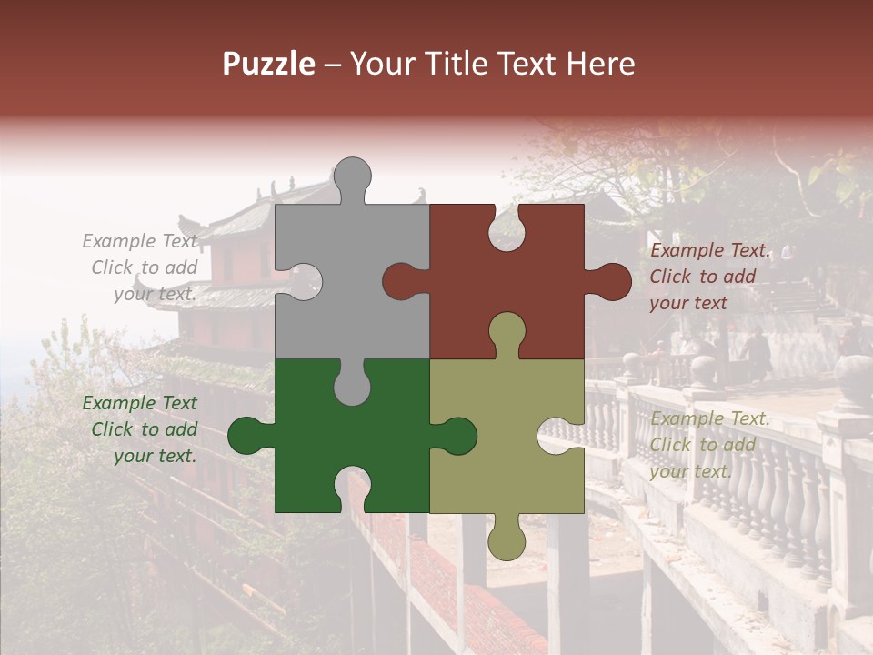 Tourism Chinese History PowerPoint Template