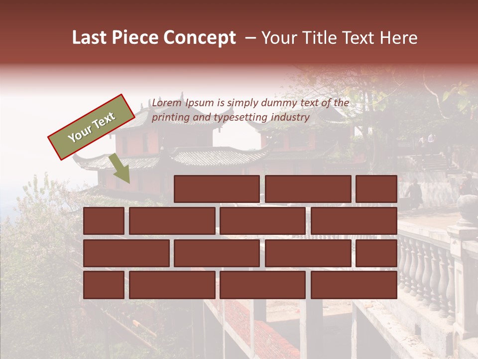 Tourism Chinese History PowerPoint Template