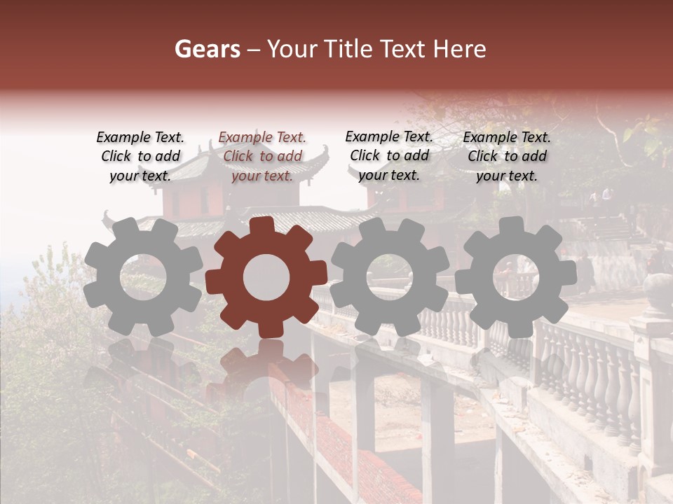 Tourism Chinese History PowerPoint Template