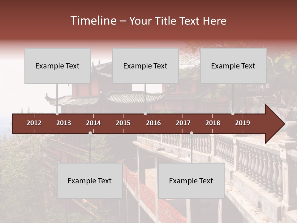 Tourism Chinese History PowerPoint Template