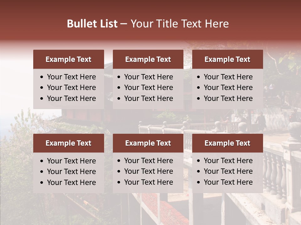 Tourism Chinese History PowerPoint Template