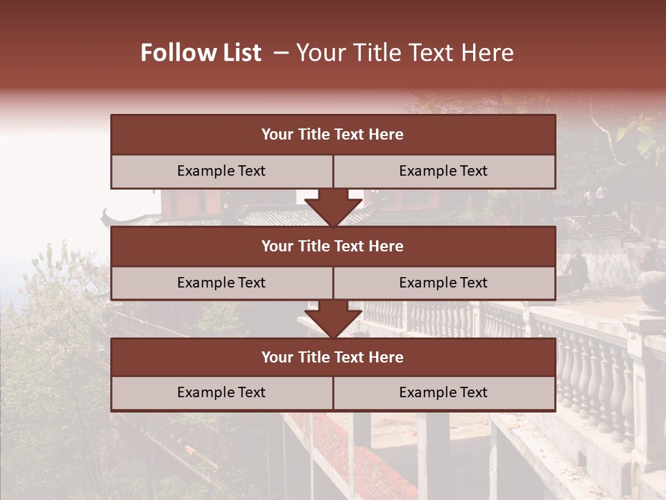 Tourism Chinese History PowerPoint Template
