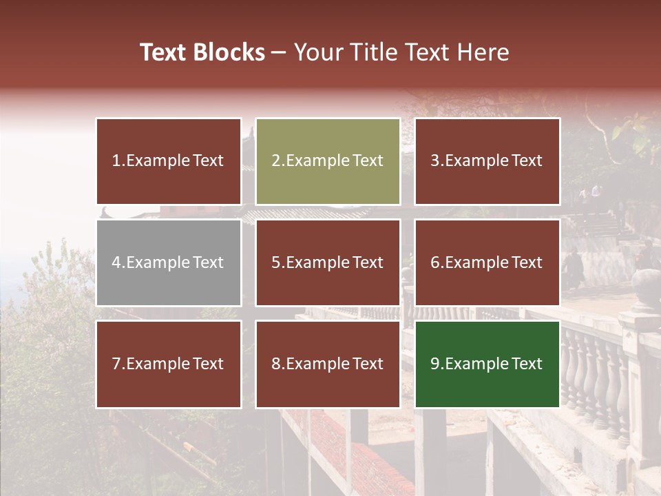 Tourism Chinese History PowerPoint Template