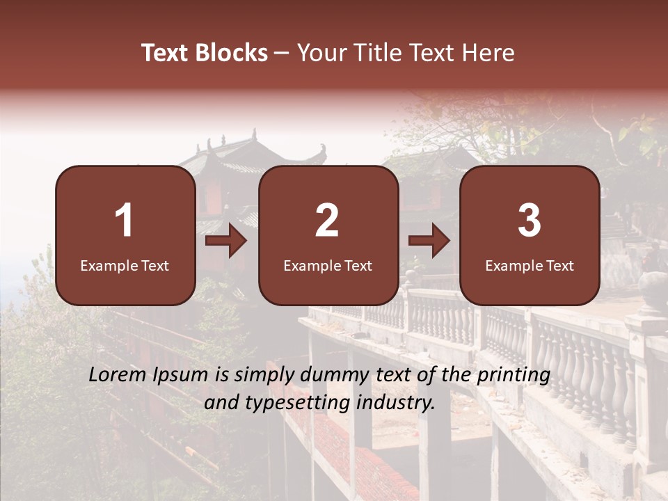 Tourism Chinese History PowerPoint Template