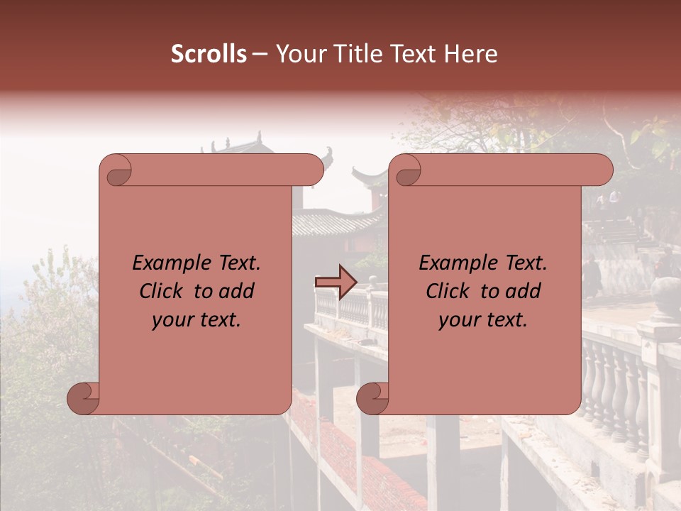 Tourism Chinese History PowerPoint Template