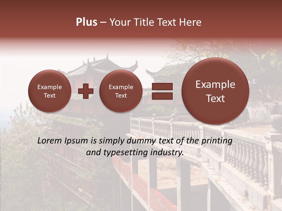 Tourism Chinese History PowerPoint Template
