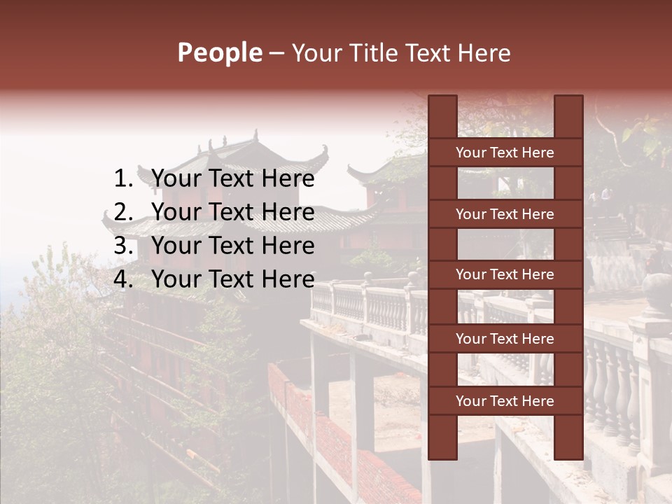 Tourism Chinese History PowerPoint Template