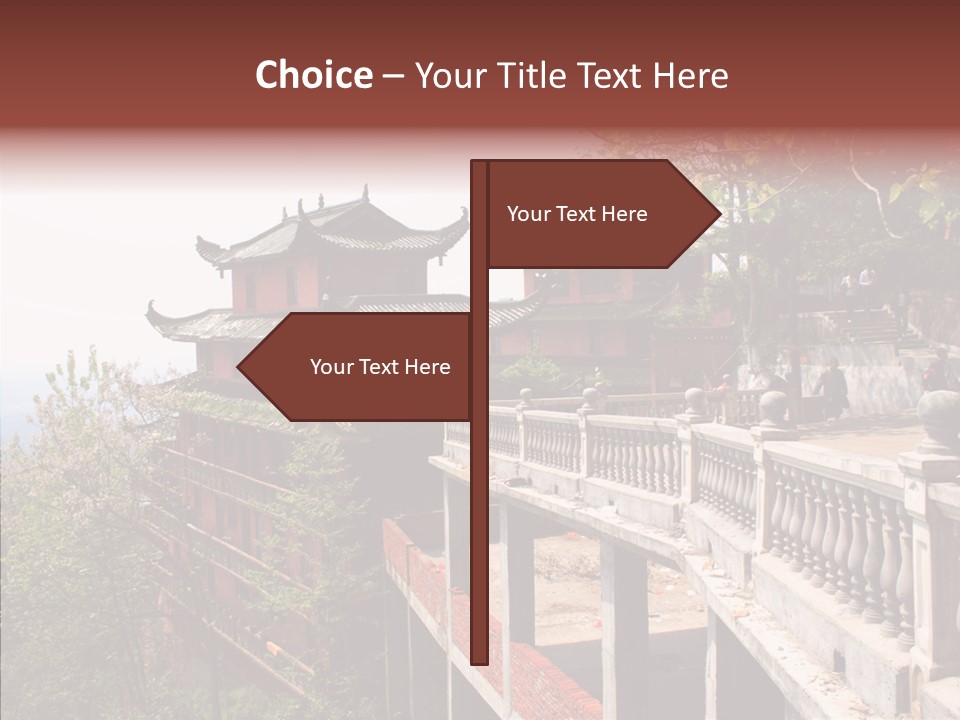 Tourism Chinese History PowerPoint Template