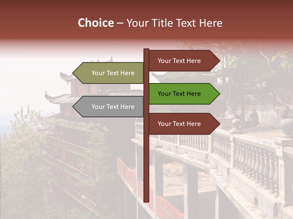 Tourism Chinese History PowerPoint Template