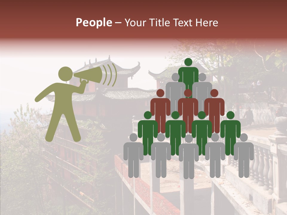 Tourism Chinese History PowerPoint Template