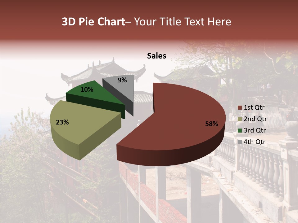 Tourism Chinese History PowerPoint Template