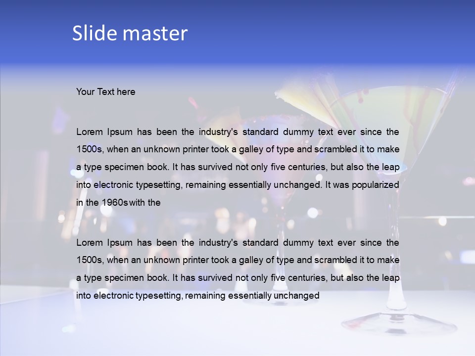 Whisky Disorienting Scotch PowerPoint Template