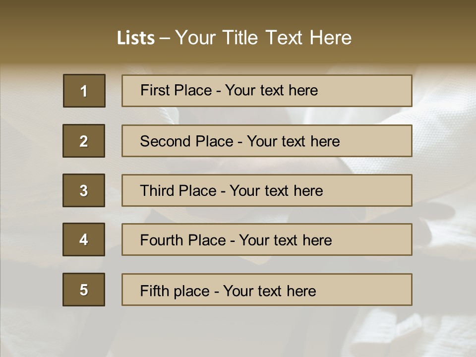 Asia Fighter Strength PowerPoint Template