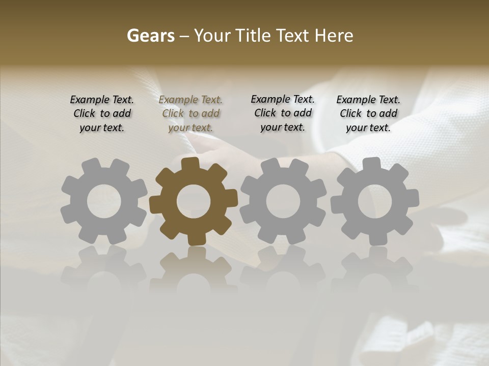 Asia Fighter Strength PowerPoint Template