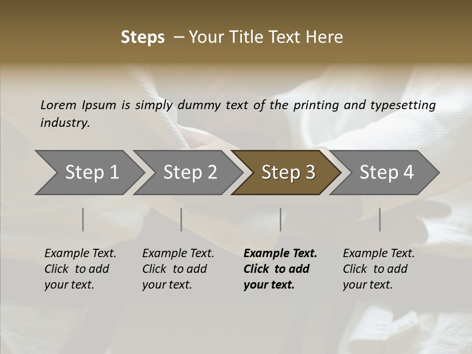 Asia Fighter Strength PowerPoint Template