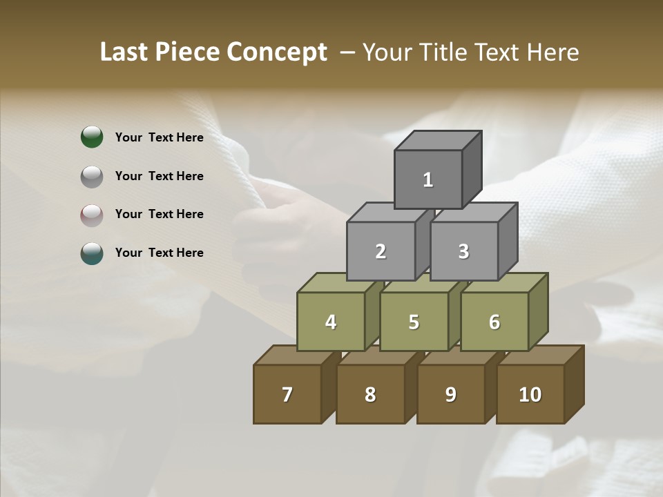 Asia Fighter Strength PowerPoint Template