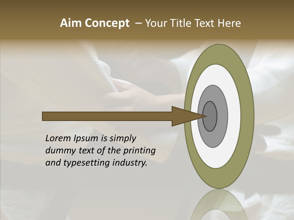Asia Fighter Strength PowerPoint Template