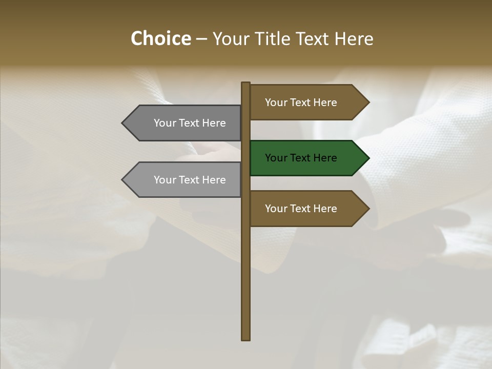 Asia Fighter Strength PowerPoint Template