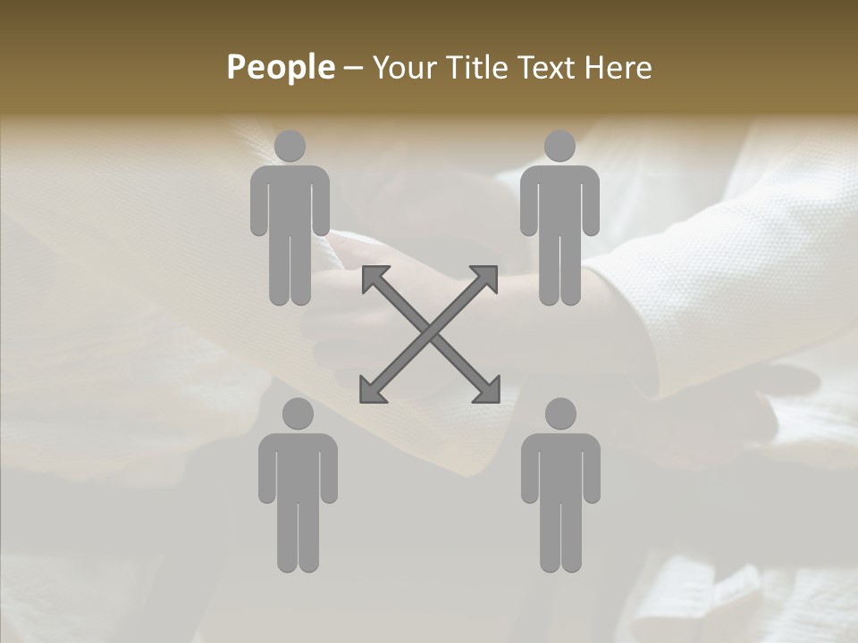 Asia Fighter Strength PowerPoint Template