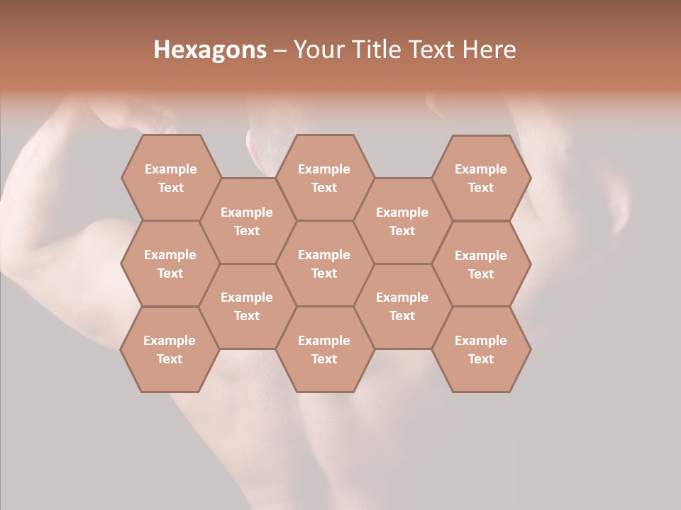 Macho Strength Guy PowerPoint Template