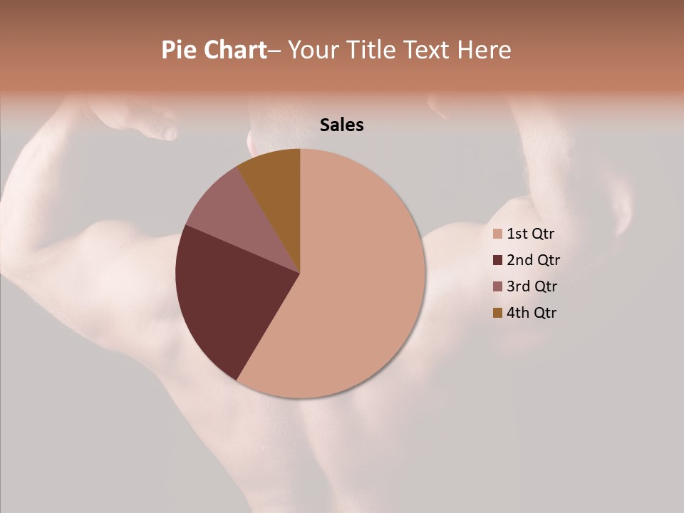 Macho Strength Guy PowerPoint Template