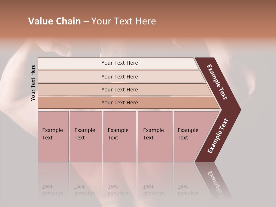 Macho Strength Guy PowerPoint Template