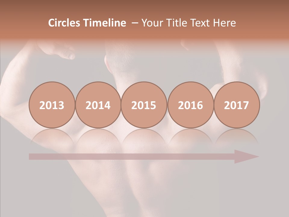 Macho Strength Guy PowerPoint Template