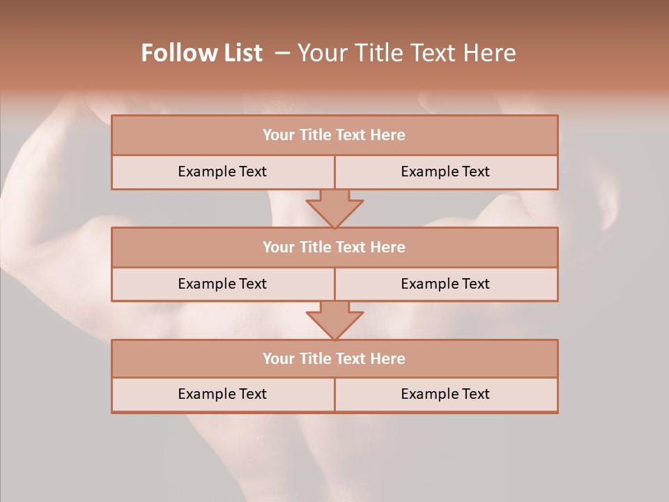 Macho Strength Guy PowerPoint Template