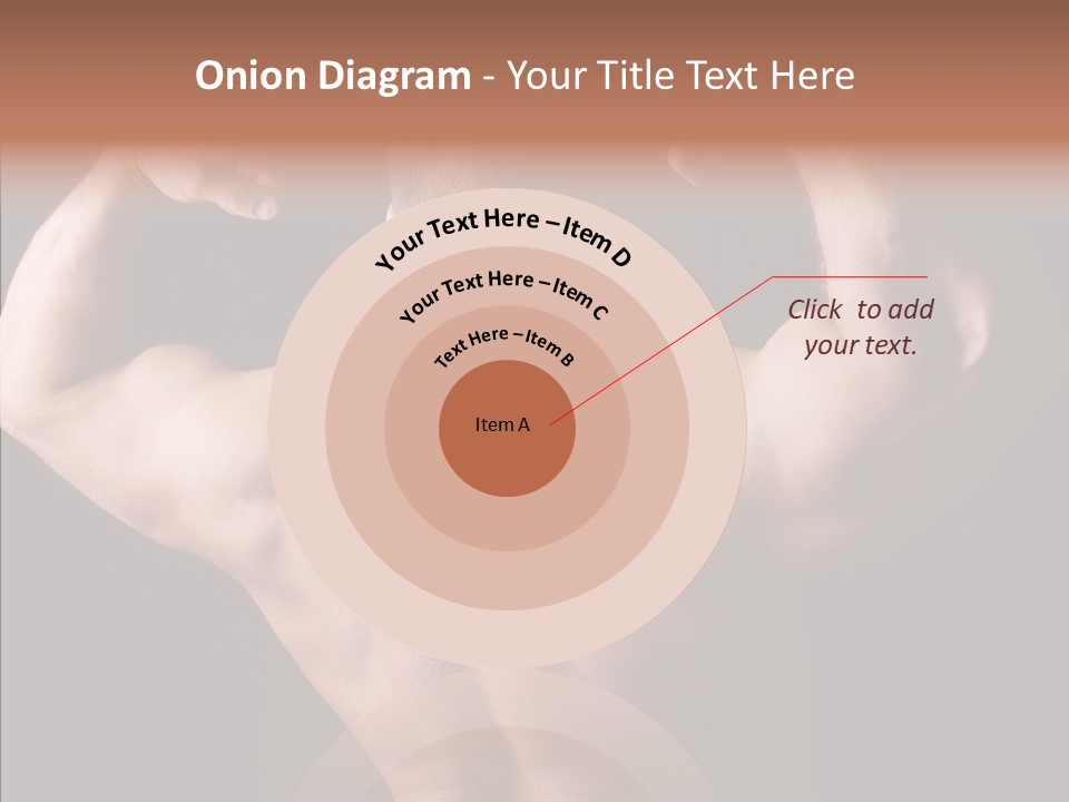 Macho Strength Guy PowerPoint Template