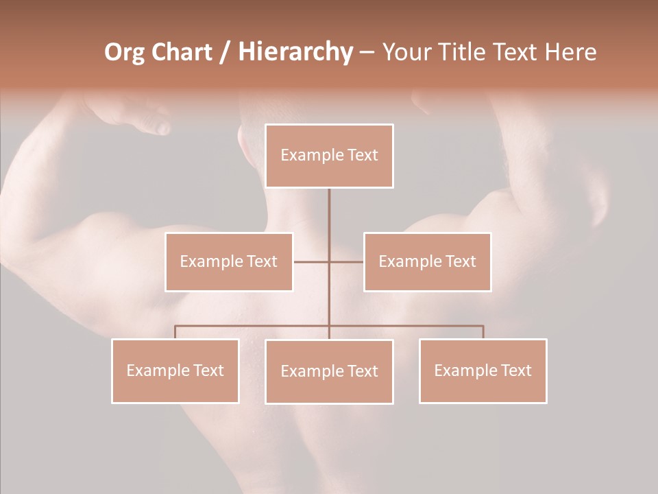 Macho Strength Guy PowerPoint Template