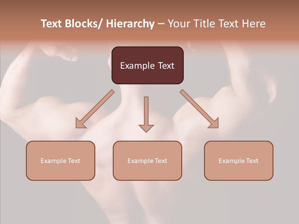 Macho Strength Guy PowerPoint Template