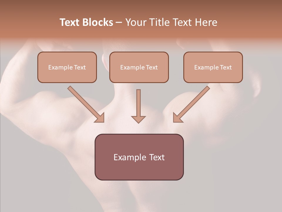 Macho Strength Guy PowerPoint Template