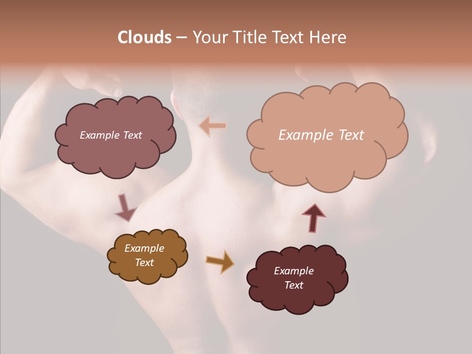 Macho Strength Guy PowerPoint Template