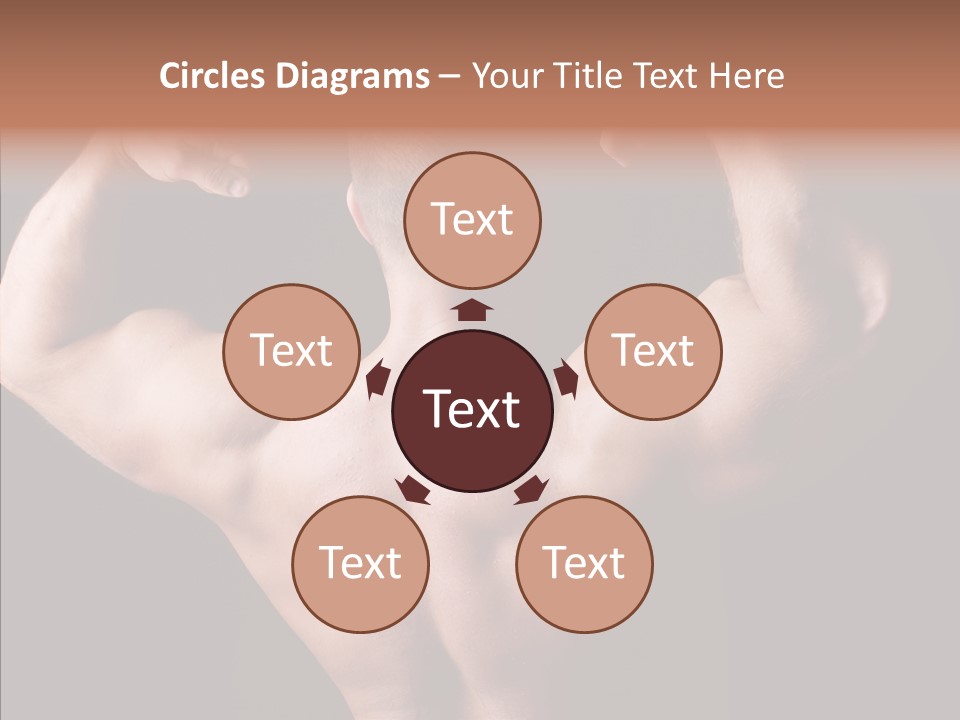 Macho Strength Guy PowerPoint Template