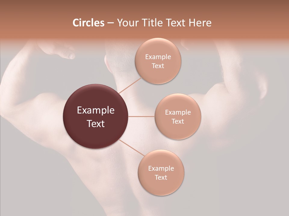 Macho Strength Guy PowerPoint Template