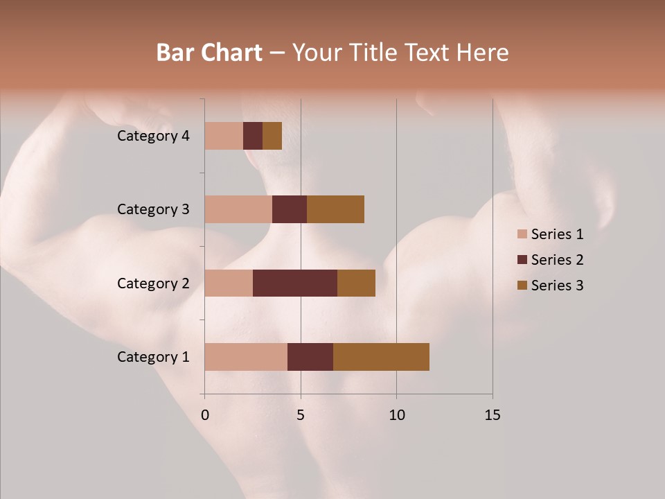 Macho Strength Guy PowerPoint Template