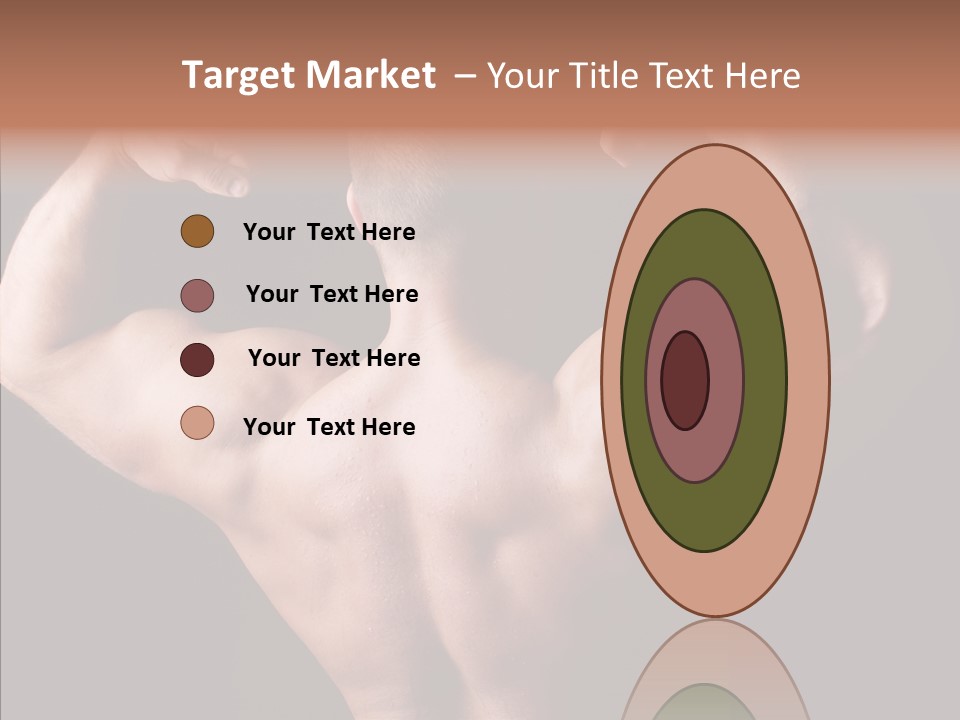 Macho Strength Guy PowerPoint Template