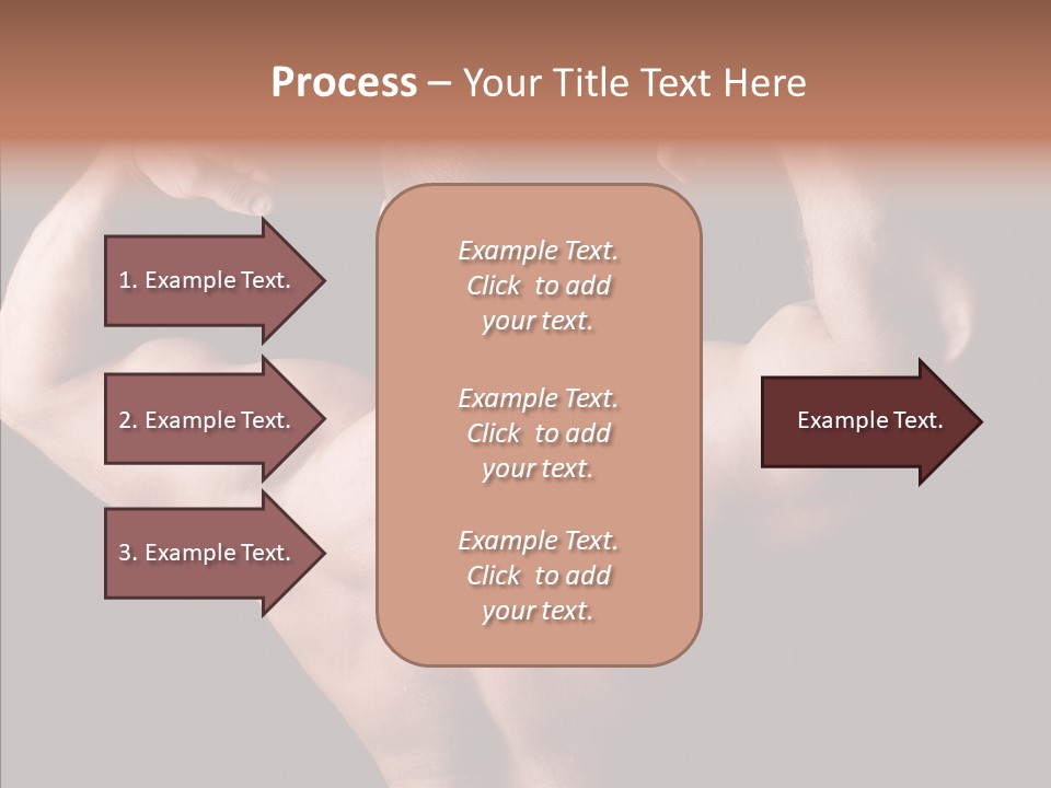 Macho Strength Guy PowerPoint Template