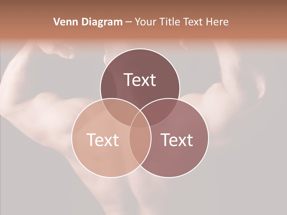 Macho Strength Guy PowerPoint Template